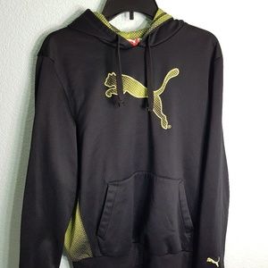 Puma Hooded Sweatshirt Size Large